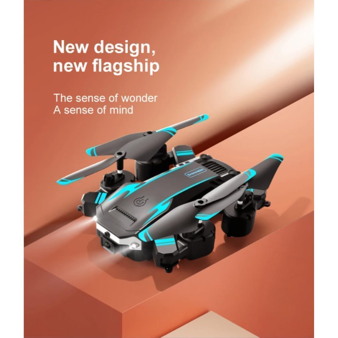 TuneFit AeroX 4K | Brushless Foldable Drone with 4K UHD Camera & 45-Min Flight Time