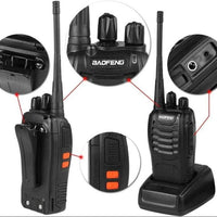 TuneFit Walkie Talkie – Long Range, Rechargeable, Dual Channel