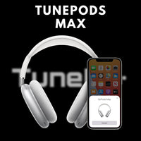TunePods Max – ANC Wireless Headphones with 36H, 48H & 72H  Battery & Deep Bass