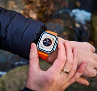 Fit Ultra Smartwatch – AMOLED Display, Bluetooth Calling & 24/7 Health Tracking