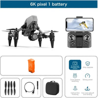 TuneFit SkyLite 4K | Compact Toy Drone with Brushless Motors, Foldable Design & Smart Flight Features