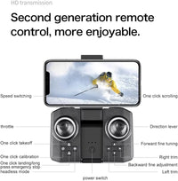 TuneFit SkyLite 4K | Compact Toy Drone with Brushless Motors, Foldable Design & Smart Flight Features