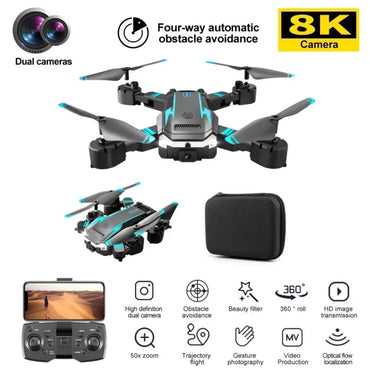 TuneFit AeroX 4K | Brushless Foldable Drone with 4K UHD Camera & 45-Min Flight Time