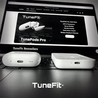 TunePods Pro (2nd Gen) – 100% ANC | Wireless Charging | Free MagSafe + Cover | 6 Months Warranty