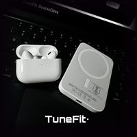 TunePods Pro (2nd Gen) – 100% ANC | Wireless Charging | Free MagSafe + Cover | 6 Months Warranty